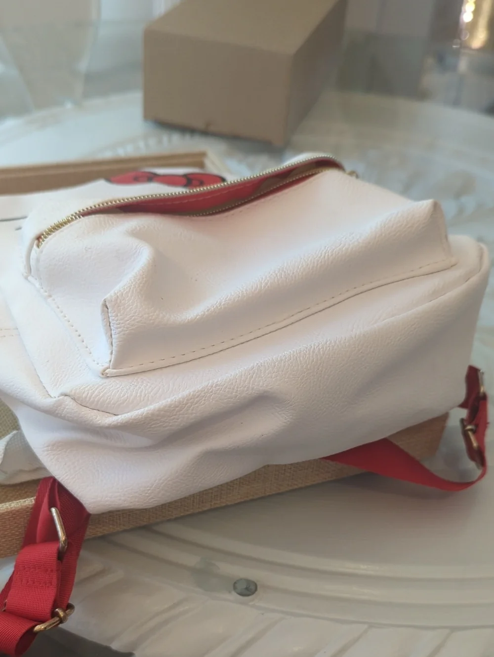 Hello Kitty Cream Mini Backpack